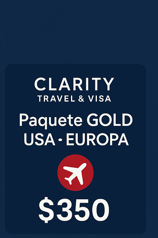 Paquete Gold USA/Europa