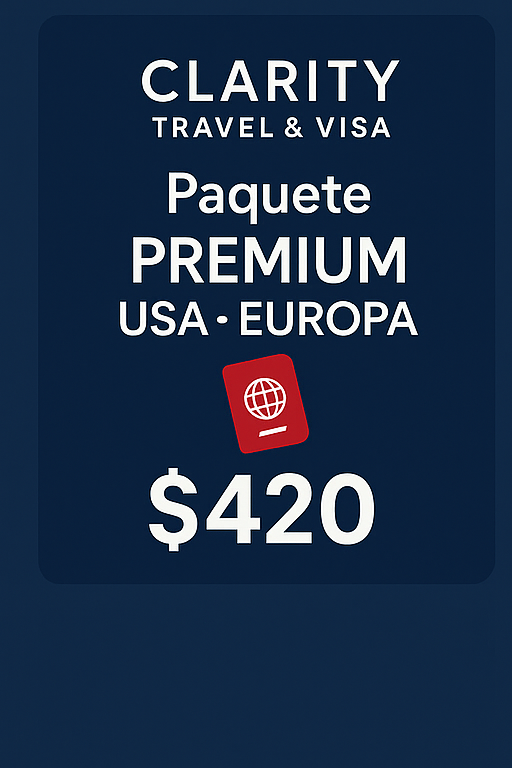 Paquete Premium USA/Europa